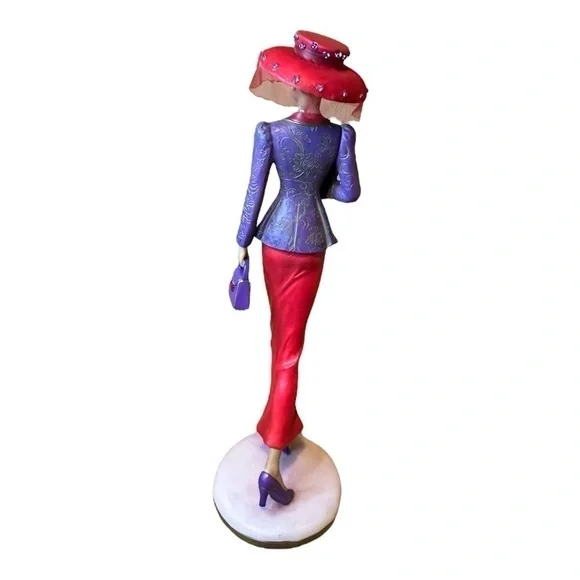 Walk Of Faith Not By Sight Woman Walking Style Fashion Elegant Figurine - Picture 4 of 8